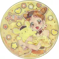 Arisugawa Otome x Pom-Pom-Purine "Aikatsu! x Sanrio Charakyats Colaboração 2ª Série POP UP SHOP Hologram Can Badge (65 mm/Isobody Ilustração)"