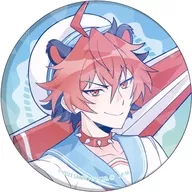 Crowe "SHOW BY ROCK!! Hologram metal badge (57 mm) 01. Marine Ver. Ilustraciones dibujadas".