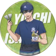 "Blue Rock x Roll Ice Cream Factory Trading Glitter metal badge" by Seiichi Kiyomi