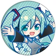 Hatsune Miku "Pier Pro Character Drivers metal badge 10. Comic-style ver. Mini Character Illustration"