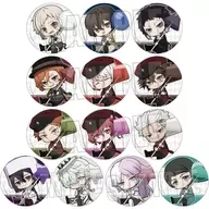 13 Kinds Set "BUNGO STRAY DOGS Trading metal badge Mini Character Amever."