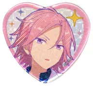 Kohaku Sakuragawa "Ensemble Stars! CAST LIVE Starry Symphony -the midnight sun - Heart Holoro metal badge Collection -the midnight sun - Group B"