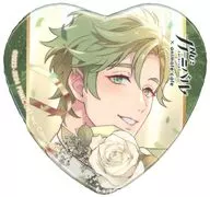 Olivine "NU : Carnival 2nd Anniversary×animatecafe Trading Heart-shaped metal badge 2nd anniversary ver. B"