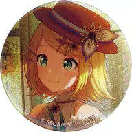 Rin Kagamine "プロジェクトセカイ Colorful Stage! feat. Hatsune Miku Glitter metal badge Event Illustration Collection Vol. 22 c"