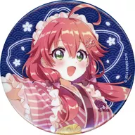 "Virtual YouTuber Holo-Live Sakura-Miko x Naruto Taiyaki Honpo 2nd Trading metal badge"