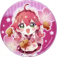 "Virtual YouTuber Holo-Live Sakura-Miko x Naruto Taiyaki Honpo 2nd Trading metal badge" by Sakura-Miko (Mini Character / Uragi-Sakura)