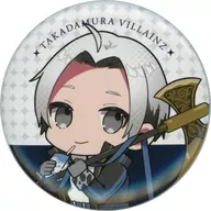 Umeken Random metal badge B "Takatada Villans Pop-up Store"