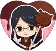 フクマ 「吸血鬼すぐ死ぬ2 ハート型缶バッジ 01.ミニキャライラスト」