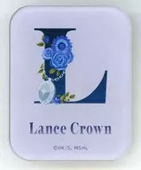 Lance Crown "Massur -MASHLE - POP UP SHOP in animega sofmap -flower - Trading Initial metal badge"