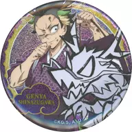 Genya Shinazugawa (upper body) "Demon Slayer: Kimetsu no Yaiba Oni 滅祭 ~ Anime Go-Anniversary Festival ~ Tatsunen Random metal badge"