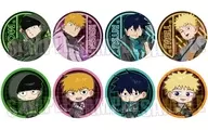 Normal 8 kinds set "Mob Psycho 100 III Trading metal badge Cyberpunk ver."