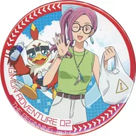 Kyo & Hawkmon "DIGIMON ADVENTURE 02 THE BEGINNING DE DEKA metal badge"