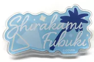 White Top Fukuki Acrylic Name Badge "Virtual YouTuber Hololive hololive SUPER EXPO 2024"
