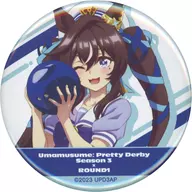 Vivros "Umamusume Pretty Derby Season 3 x ROUND1 Trading metal badge"