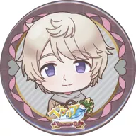 "Hetalia World Stars Valentine 's Cafe in AMOCAFE Ikebukuro First Shop Trading Round Can Badge (Mini Character Illustrated)"