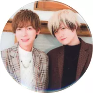 Shotaro Uzawa & SAKAKIBARA Yuki metal badge 2 "Shotaro Uzawa and SAKAKIBARA Yuki 0 Greedy Men Growing! 3rd Anniversary Ruffle (KUJI)" 5, etc.