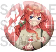 中野五月 メタリック缶バッジ 「五等分の花嫁∽-サウナ行こう!-×アニメガ×ソフマップ」