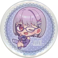 Akane Shinjo (Mini) "Grid Man Universe Trading metal badge Relax Ver."