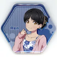 Hazuki Koi "Love Live! Superstar! × Gokurakuyu RAKU SPA Liella!" Onsen Gasshuku metal badge "