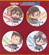 Aggregation Character KTR metal badge 4-Piece Set "Tohoku Rakuten Golden Eagles x Ace of Diamond 2017"