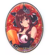 Gentildonna (3rd Anniversary Ver.) Official Glitter metal badge "Uma Musume Pretty Derby"