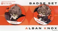 Alvenaria Knox metal badge set "Virtual YouTuber Ji Sanji NIJISANJI EN AR LIVE" COLORS "