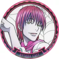ヒソカ = Morrow (B / Chef's costume / Same size) "HUNTER×HUNTER ×animatecafe Magician ヒソカ's ヒソカフェ 2nd Trading metal badge"