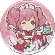 Makina Nakashima "Macross Δ metal badge Oshareru Shimotsuki Chibi Character"