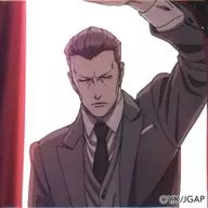 結城中佐 「ジョーカー・ゲーム スクエア缶バッジ カーテンコール」