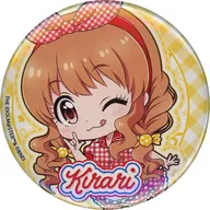 諸星きらり 「アイドルマスター シンデレラガールズ×マリオンクレープ 缶バッジ 08.クレープ屋ver.」 通販限定