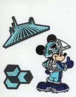 Mickey Mouse Emblem Set (3-piece Set) "Celerating Space Mountain : The Final Ignition!" limited to Tokyo Disneyland