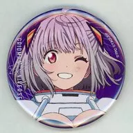 Metal badge Akane Shinjo (background solid color) "KUJI Kore Grid Man Universe ~ Space Style ~" D-8 Prize