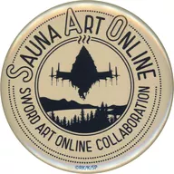 Logo "SWORD ART ONLINE x Sauna Collaboration Sauna Arts Online metal badge (Blind) sauna ver."