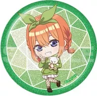 中野四葉 「五等分の花嫁∽×中野区 五周年祭 グリッター缶バッジ BOX B(SD)」