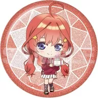 Satsuki Nakano "The Quintessential Quintuplets n x Nakano-ku 5th anniversary Glitter metal badge Box B (SD)"