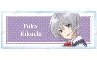 A. Fūka Kikuchi "Weak Mr. Tomosaki Character 2nd STAGE Trading Acrylic Name Plate"