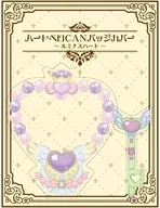 Luminous Heart Heart Pero CAN Badge Cover