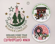 DREAMS COME TRUE徽章2个SET(东京)"史上最强的移动游园地DREAMS COME TRUE WONDERLAND 2023>Sega UFO捕手在线限定