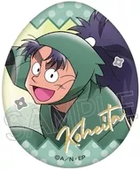 "Nintama Rantaro Egg metal badge vol. 2 a" by Koheita SHICHIMATSU