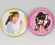 Shiina Natsukawa & Momo Asakura metal badge 2-Piece Set 6 "TrySail SuperBloom Online KUJI" D Prize