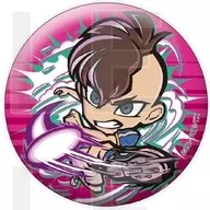 Fudomyo-o "INAZUMA ELEVEN POP UP SHOP in E-DINER E-TOON TRADING metal badge C"