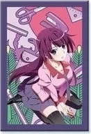 Senjogahara Hitagi "Character ディショナルトイ Monogatari Series, Hanafuda Pattern metal badge"
