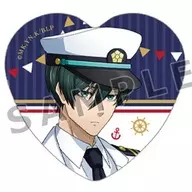 糸師凛 「ブルーロック POP UP SHOP 東京アニメセンター in DNP PLAZA SHIBUYA 描き下ろしハート缶バッジ(マリンルック)」