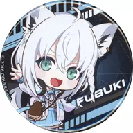 白上Fubuki Chibi角色徽章