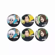 全6種セット 「呪術廻戦 じゅじゅHONPO 懐玉・玉折 トレーディング缶バッジ」