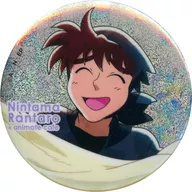 Hansuke Doi "Nintama Rantaro ×animatecafe Trading Glitter metal badge Baiu Day ver."