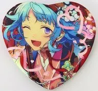 Hajime Shino White Day Heart metal badge "Ensemble Stars!"