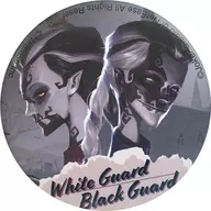 Black-and-white mujo "Identity V Fifth Personality Correctable metal badge" Immersive Fort Tokyo Only