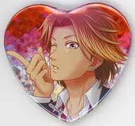 Shunpei SHINMEI "Welcome to the 20th anniversary exhibition of Tokimeki Memorial Girl's Side! Habataki City ni Tokimiki Hologram metal badge 3rd Story"