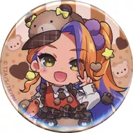 Hina metal badge Yayoi "Maru KUJI Wachapuri Maji! Miruki Produce? kawaii Chocolat Bear Coordinate Ver." Small blessing 3